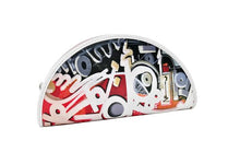 Load image into Gallery viewer, &quot;Writing on the Wall&quot; Small Clutch - Red